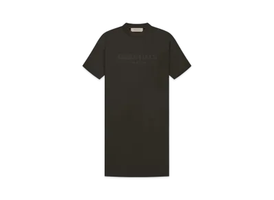 FEAR OF GOD ESSENTIALS Tee Dress "Off Black"