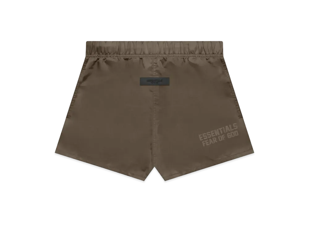 FEAR OF GOD ESSENTIALS Running Shorts "Wood"