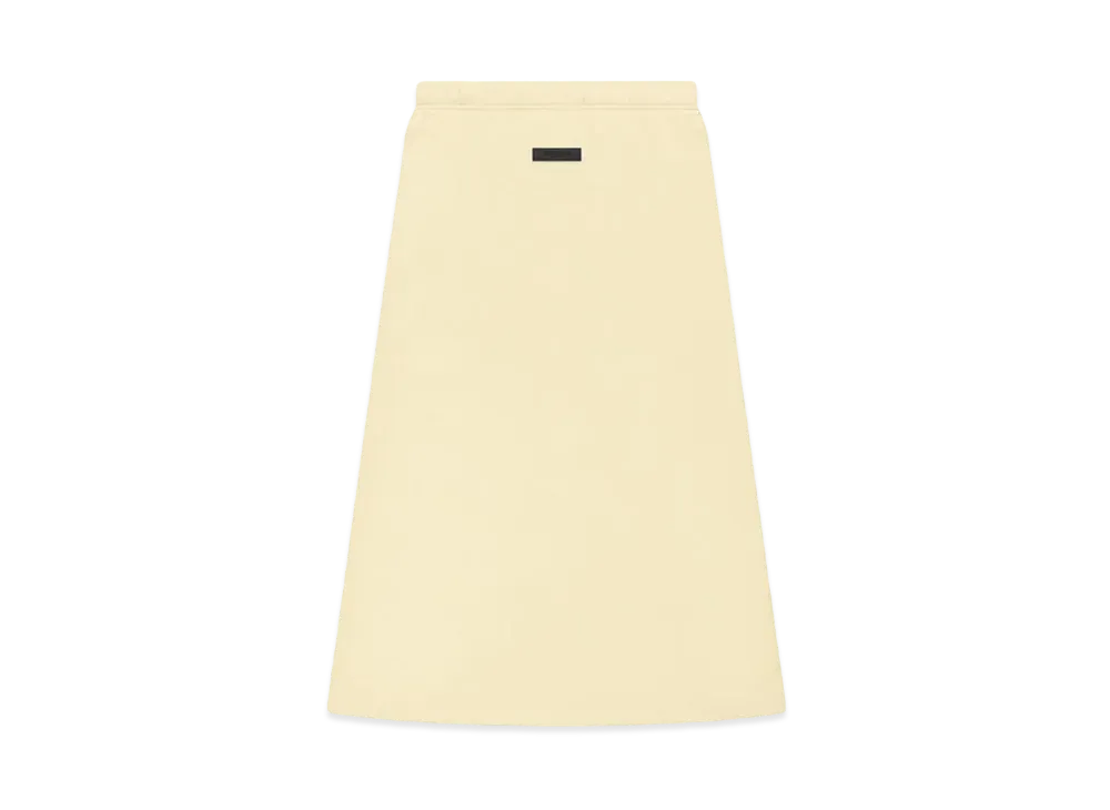 FEAR OF GOD ESSENTIALS MID Length Skirt "Canary"