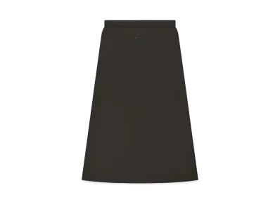 FEAR OF GOD ESSENTIALS MID Length Skirt "Off Black"
