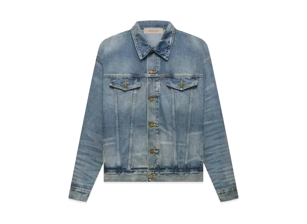 FEAR OF GOD ESSENTIALS Trucker Jacket "Indigo"