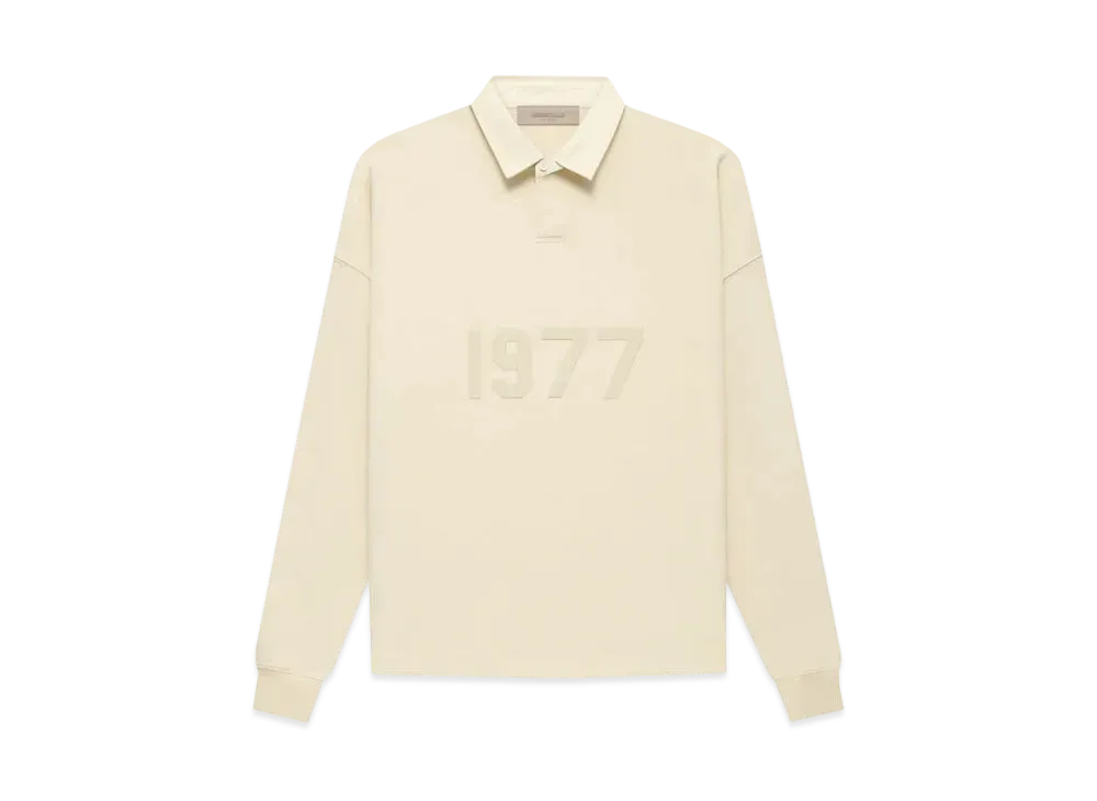 FEAR OF GOD ESSENTIALS Henley Rugby "Egg Shell"