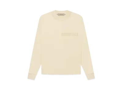 FEAR OF GOD ESSENTIALS LS Tee "Egg Shell"