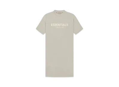 FEAR OF GOD ESSENTIALS Tee Dress "Smoke"