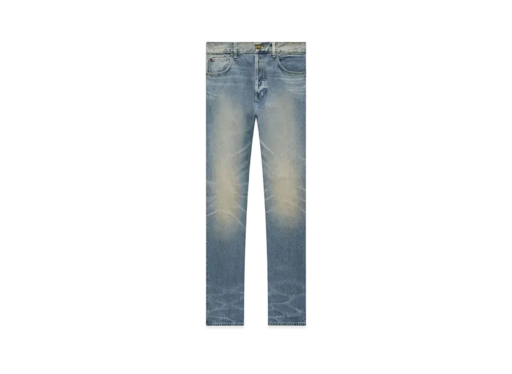 FEAR OF GOD ESSENTIALS 5 Pocket Jean "Indigo"