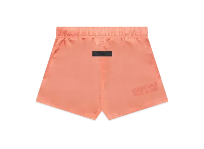 FEAR OF GOD ESSENTIALS Running Shorts "Coral"