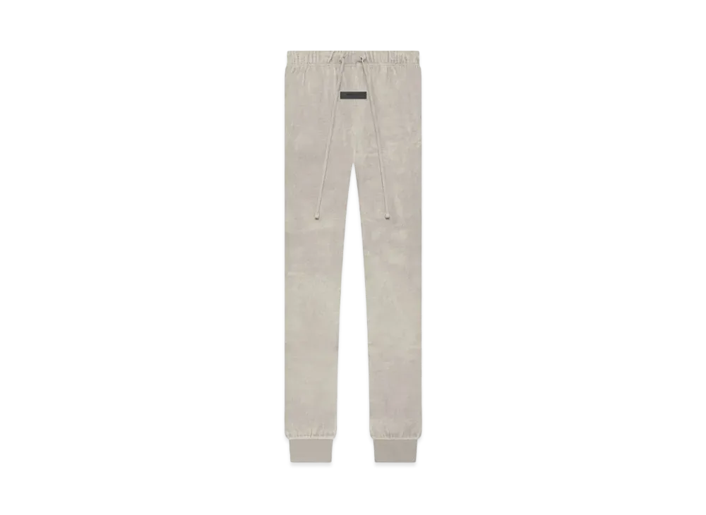 FEAR OF GOD ESSENTIALS Velour Pant "Smoke"
