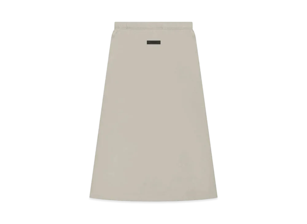 FEAR OF GOD ESSENTIALS MID Length Skirt "Smoke"