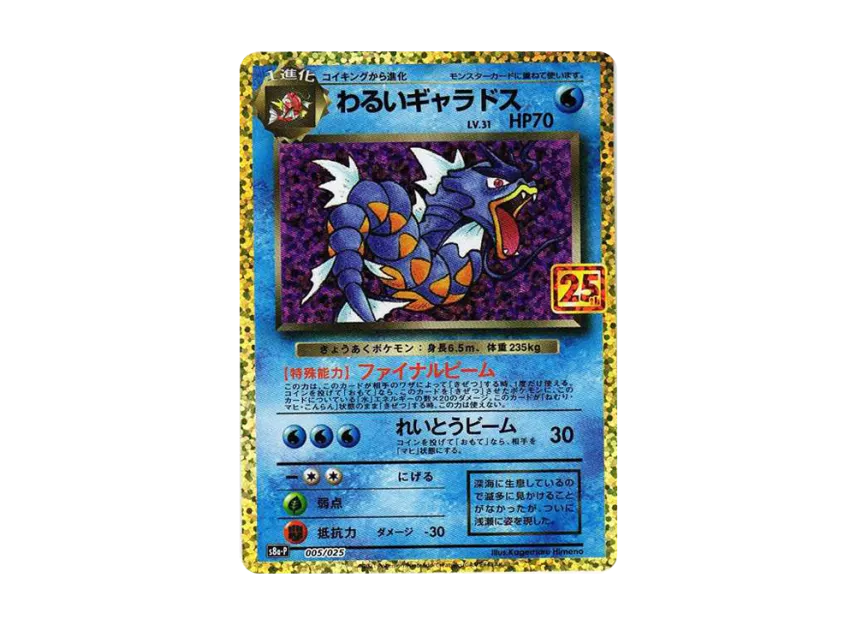 ポケモンカード わるいギャラドス 25th PSA10 プロモカード わるい ポケモンカード わるいギャラドス 25th PSA10 プロモカード わるい