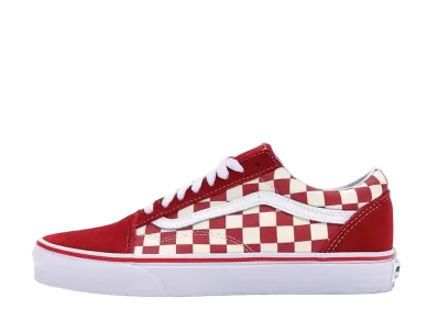 Vans Era "Checkerboard Racing Red"