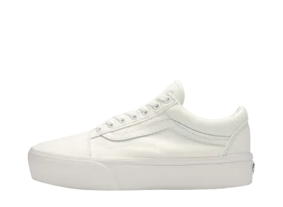 Vans Women's Old Skool Platform "True White"