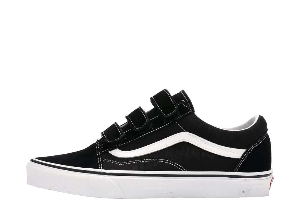 Vans Old Skool Velcro "Black White"