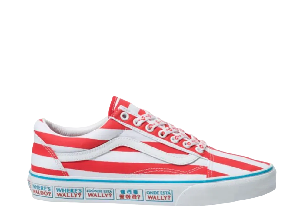 Wheres Waldo × Vans Old Skool "International Stripes"