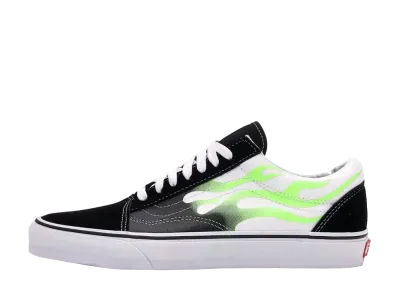 Vans Old Skool Flame "Black/True White"