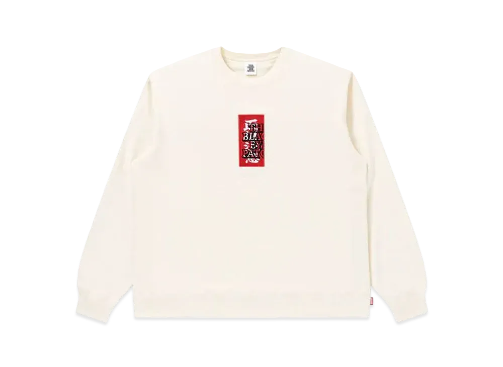 BlackEyePatch Handle With Care Crewsweat "Off White"