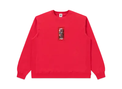 BlackEyePatch Handle With Care Crewsweat "Red"