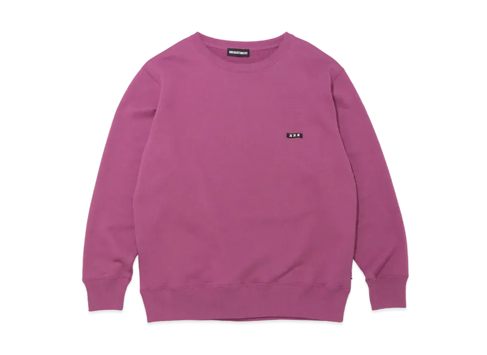GOD SELECTION XXX Crew Neck Sweat Shirt GX-S22-CS-01 "Purple"