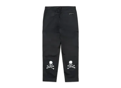 NEW ERA x mastermind JAPAN Cotton Tapered Stretch Pants "Black"