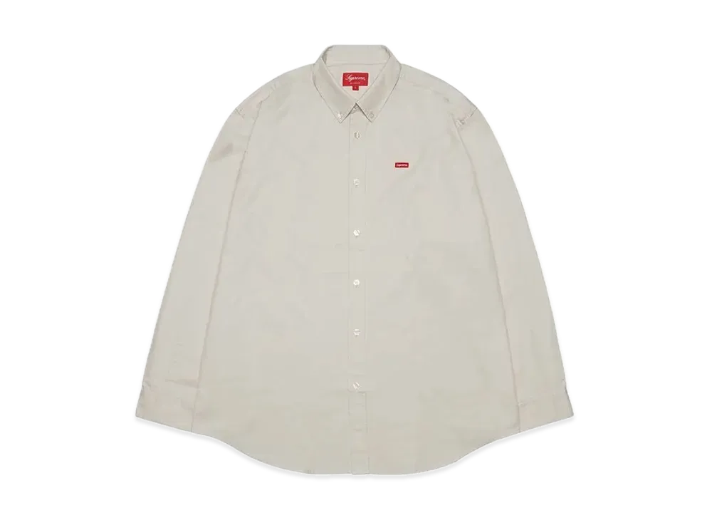 Supreme Small Box Shirt "Natural" (22FW)