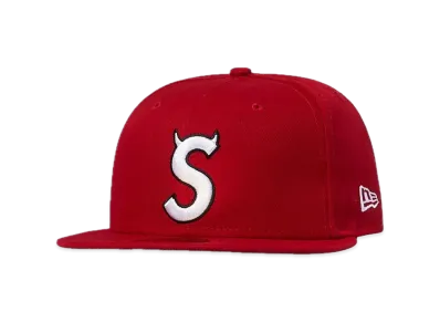 Supreme S Logo New Era "Red" (22FW)