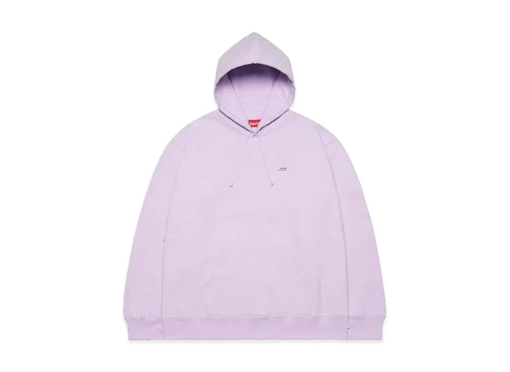 Supreme Enamel Small Box Hooded Sweatshirt "Lavender"