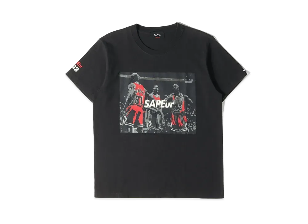 SAPEur BIG3 Classic Vintage S/S Tshirt "Black"