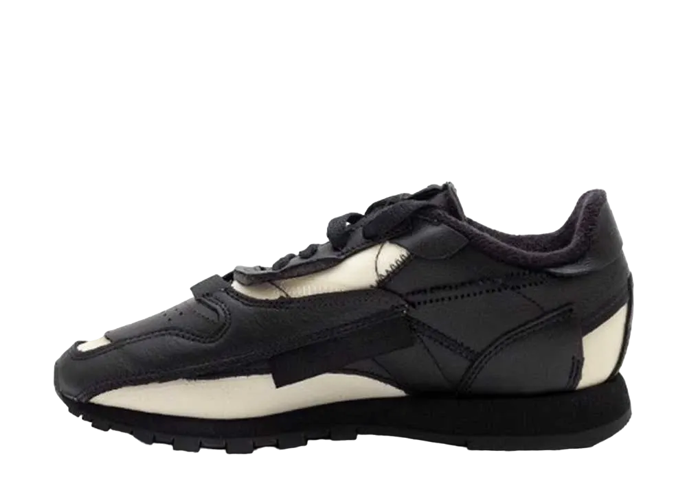 メゾンマルジェラ × リーボック クラシックレザー メモリー オブ V2 "ブラック"