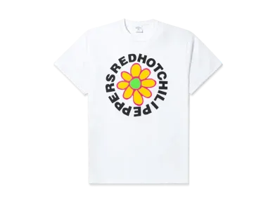 Noah x Red Hot Chili Peppers Flower Logo Tee "White"