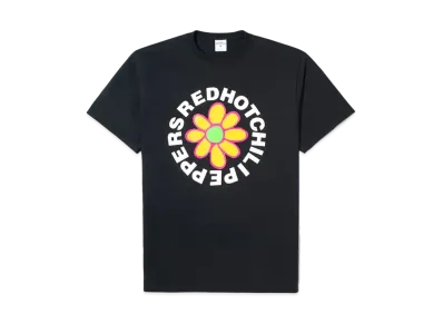Noah x Red Hot Chili Peppers Flower Logo Tee "Black"
