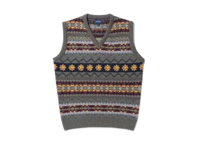 Noah x Red Hot Chili Peppers Flower Sweater Vest "Multi"
