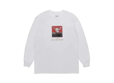 WACKO MARIA JEAN-MICHEL BASQUIAT / Long Sleeve T-Shirt "White"