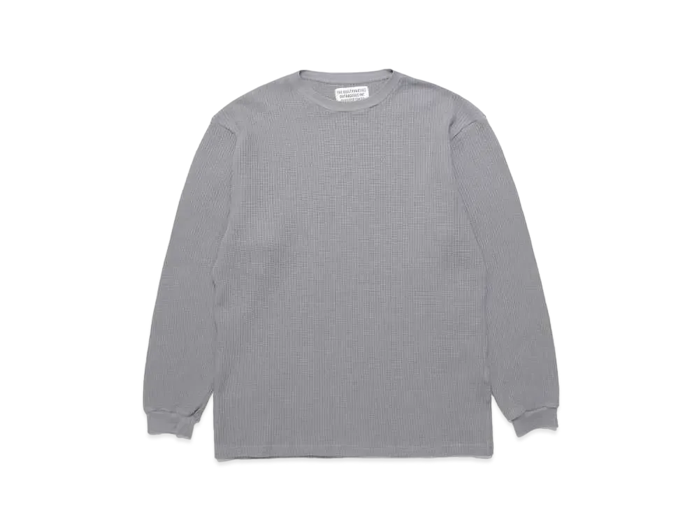 WACKO MARIA Thermal Shirt "Gray"