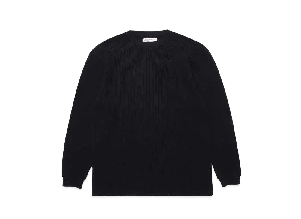 WACKO MARIA Thermal Shirt "Black"