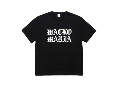 WACKO MARIA Washed Heavy Weight T-Shirt #1 "Black"
