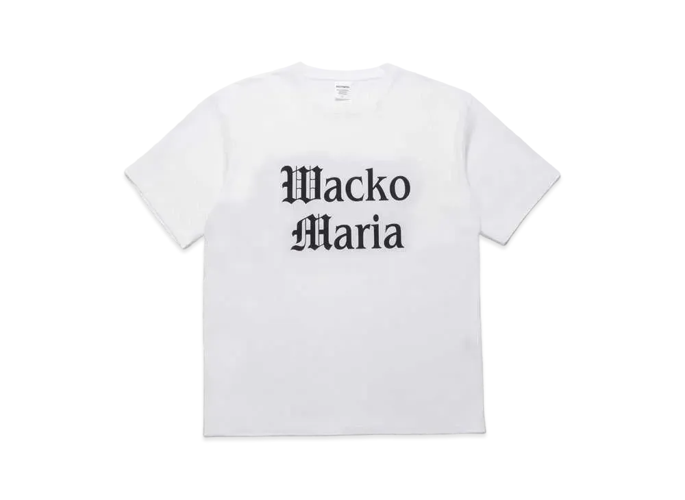 WACKO MARIA Washed Heavy Weight T-Shirt #2 "White"