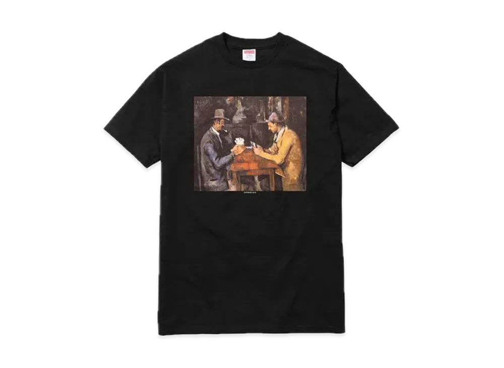 シュプリーム カード Tシャツ "ブラック"