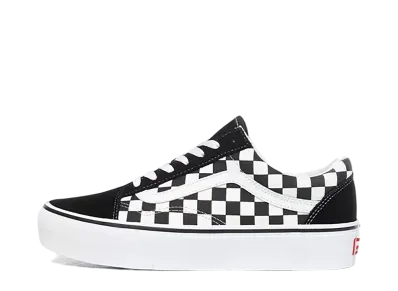 Vans Old Skool Platform Checkerboard "Black/White"