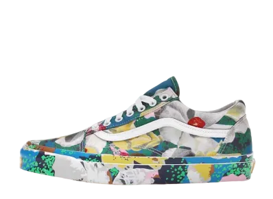 KENZO × Vans Old Skool "Floral Yellow"