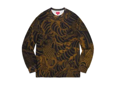 Supreme Waves L/S Top "Black"