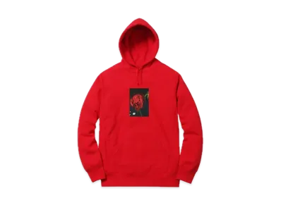Supreme Araki Rose Hooded Sweatshirt "Red"