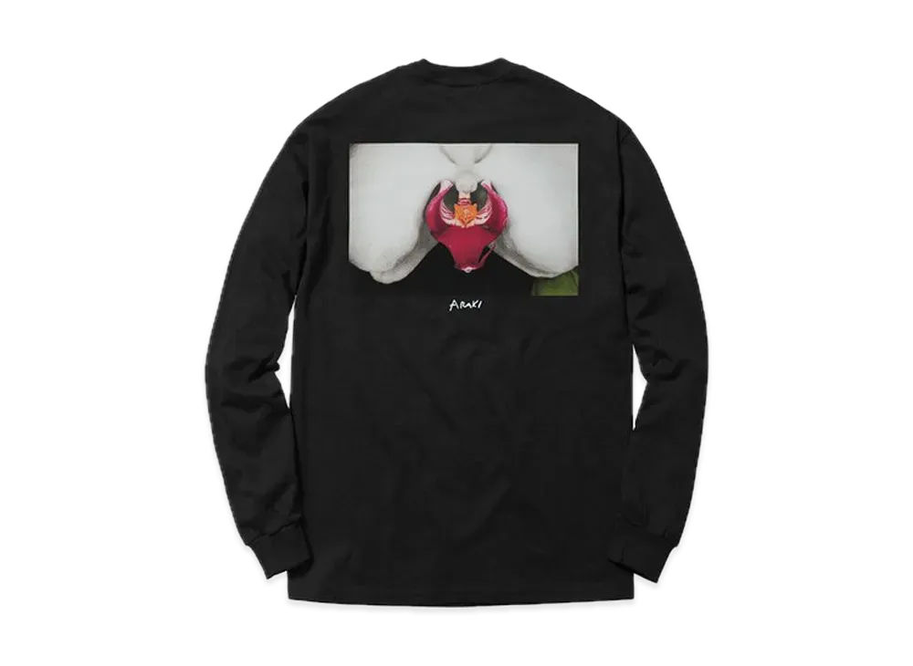 Supreme Araki Orchid L/S Tee "Black"
