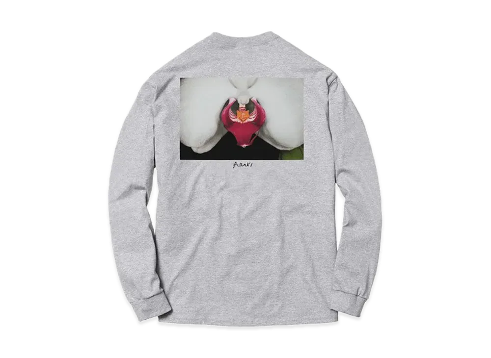 Supreme Araki Orchid L/S Tee "Heather Grey"
