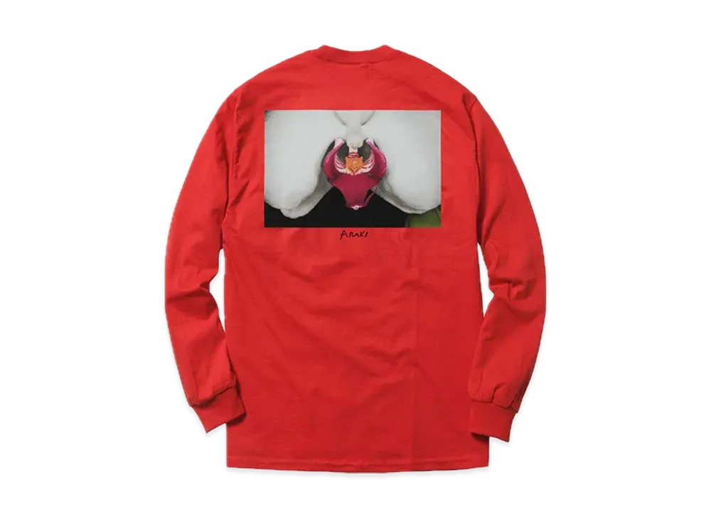 Supreme Araki Orchid L/S Tee "Red"
