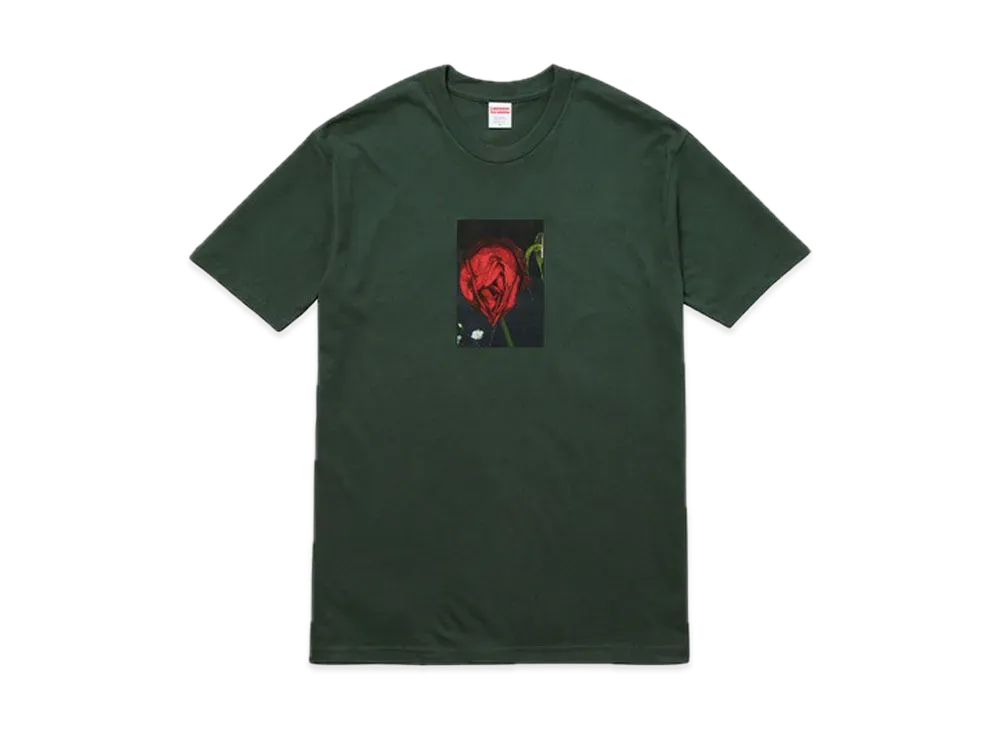 Supreme Araki Rose Tee "Dark Green"