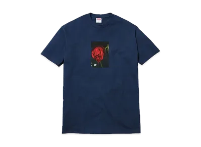 Supreme Araki Rose Tee "Navy"