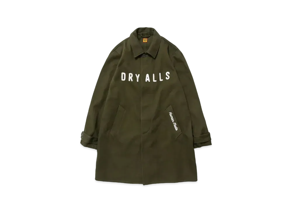 HUMAN MADE Balmacan Coat "Olive Drab"