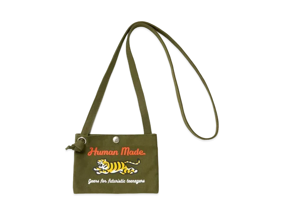 HUMAN MADE Mini Shoulder Bag "Olive Drab"