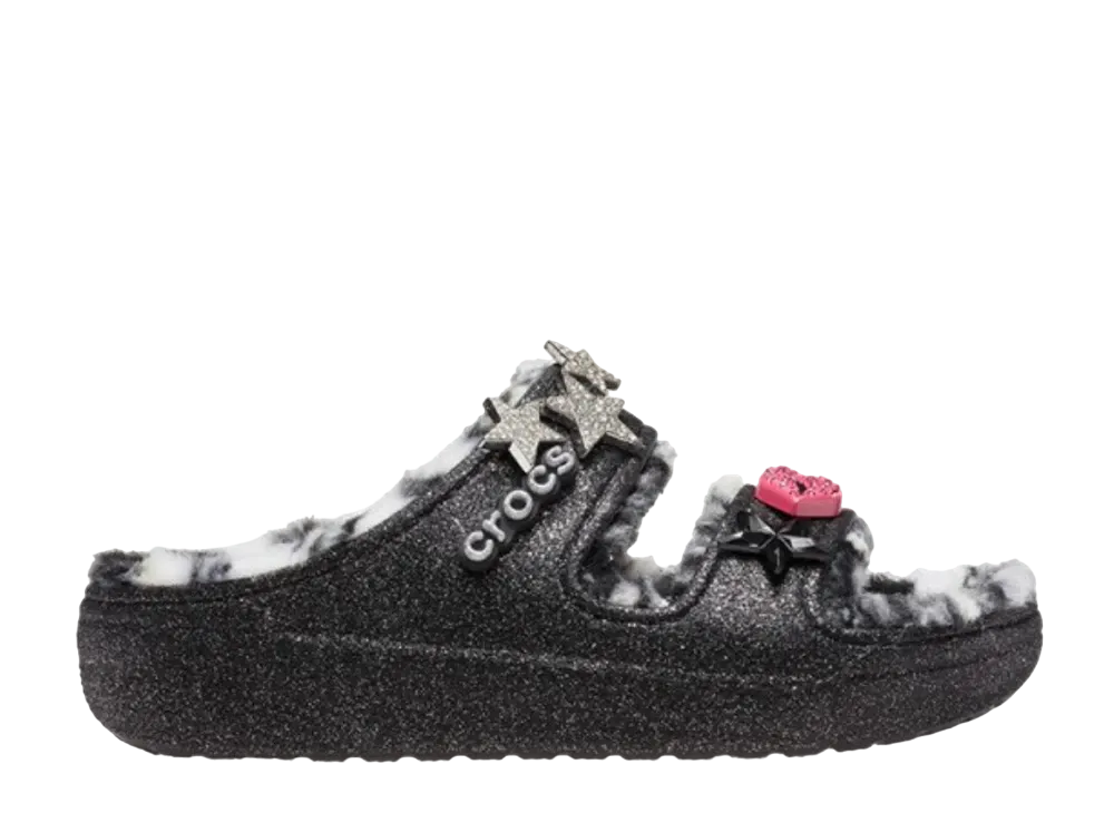 クロックス クラシック コウジー ディスコ グリッター サンダル