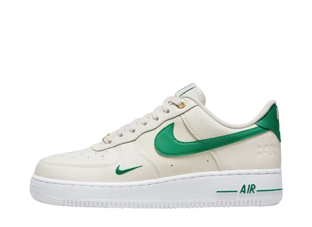 Nike Women's Air Force 1 Low 40th Anniversary "Sail/Malachite/White/Metallic Gold"