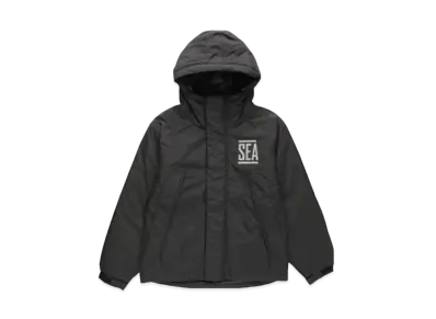 WIND AND SEA Warm Shell Pad Hoodie Jacket "Black"